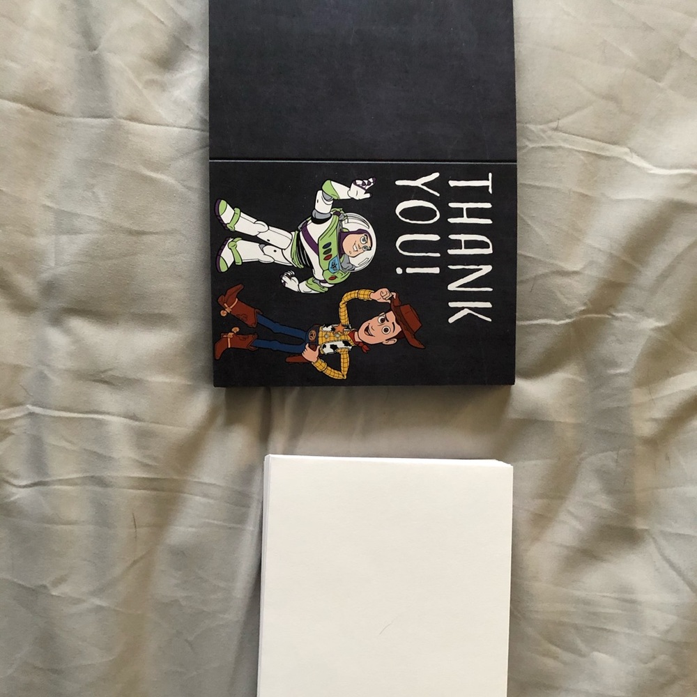 Toy story Thank you Card